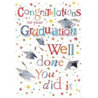 Ling Design Ltd - Congrats On Your Graduation IM154W
