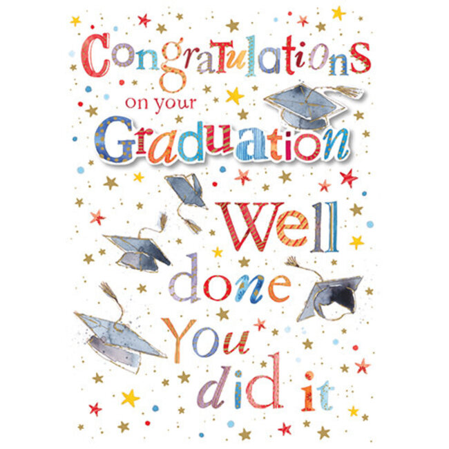 Ling Design Ltd - Congrats On Your Graduation IM154W