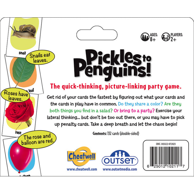 Pickles to Penguins! Travel Game