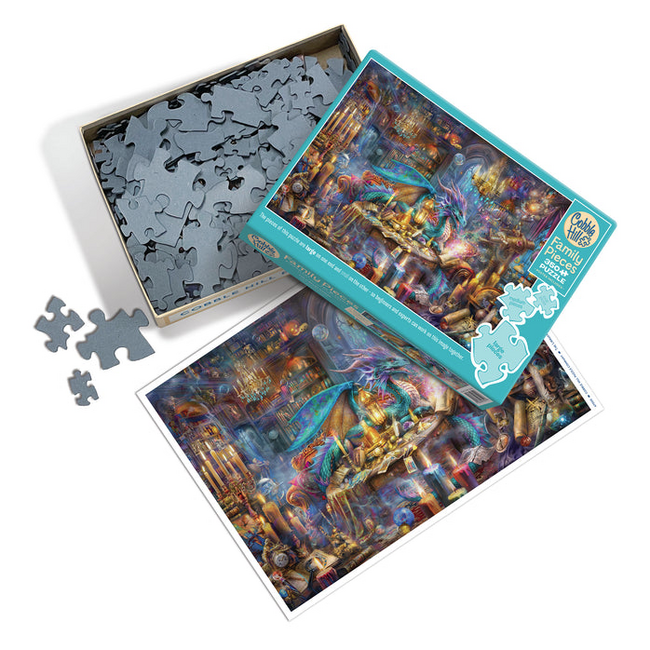 Cobble Hill Family Puzzle 350pc The Library Keeper 47050