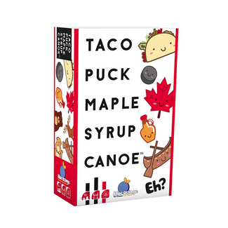 Taco Puck Maple Syrup Canoe Card Game BL-9056