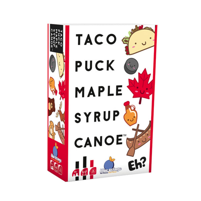 Taco Puck Maple Syrup Canoe Card Game BL-9056