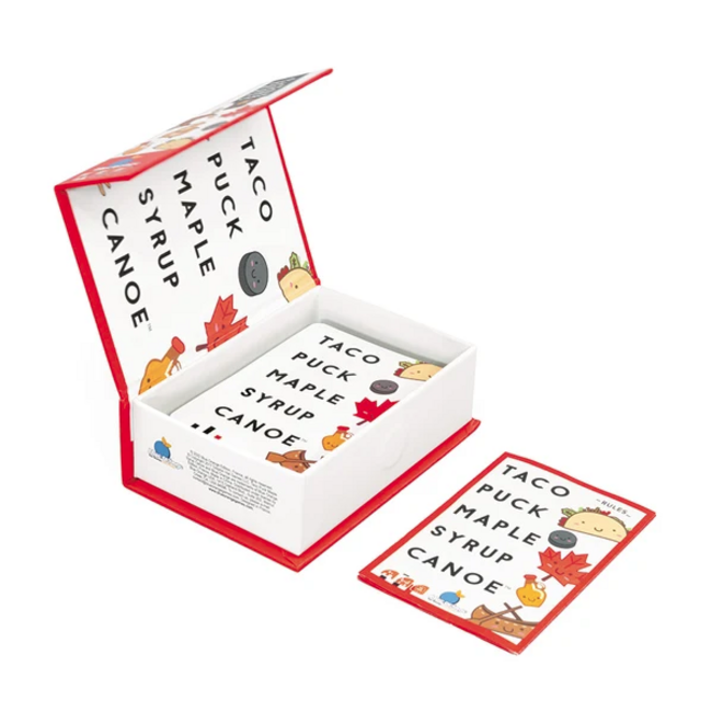 Taco Puck Maple Syrup Canoe Card Game BL-9056