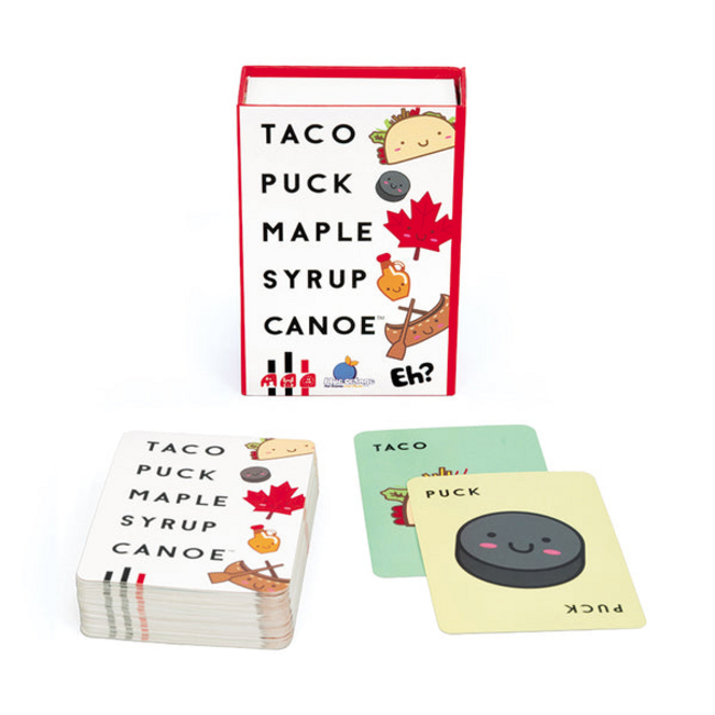 Taco Puck Maple Syrup Canoe Card Game BL-9056