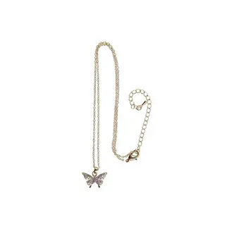 Great Pretenders Boutique Butterfly Gem Necklace