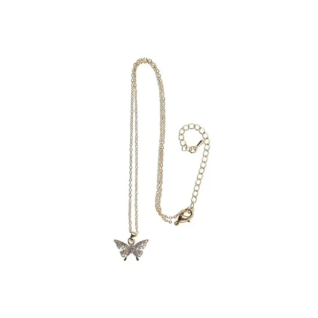 Great Pretenders Boutique Butterfly Gem Necklace