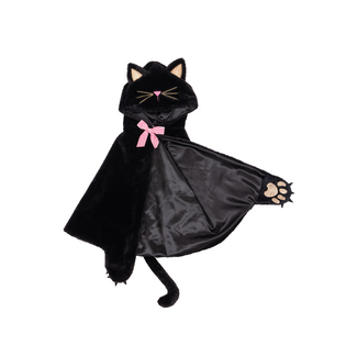 Great Pretenders Cat Cuddle Cape, Black