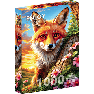 Enjoy Puzzle 1000pc Curious Fox