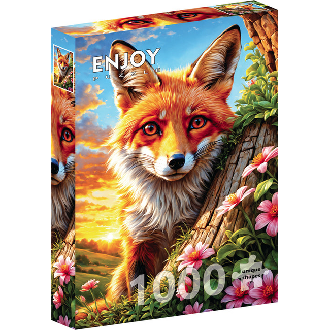 Enjoy Puzzle 1000pc Curious Fox