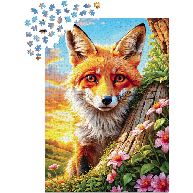 Enjoy Puzzle 1000pc Curious Fox