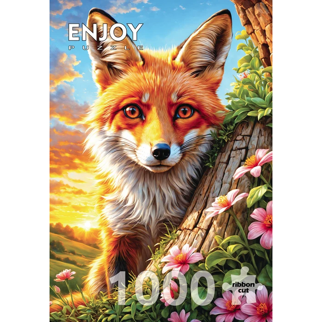 Enjoy Puzzle 1000pc Curious Fox