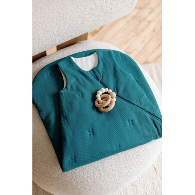 Loulou Lollipop LouLou Lollipop - Waffle Sleep Bag 2.5 Tog - Peacock