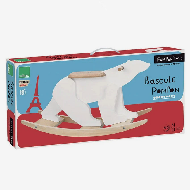 Fire the Imagination Vilac - Pompon Bear Rocker