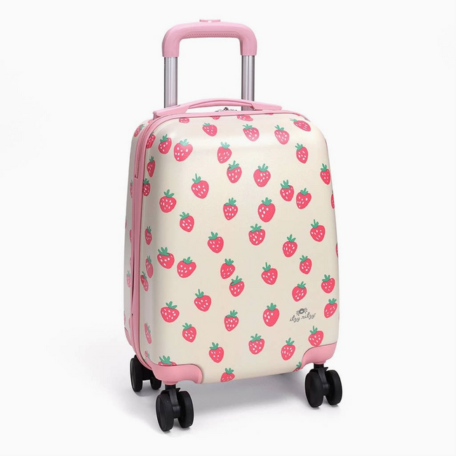 Itzy Ritzy Itzy Explorer Suitcase - Strawberries