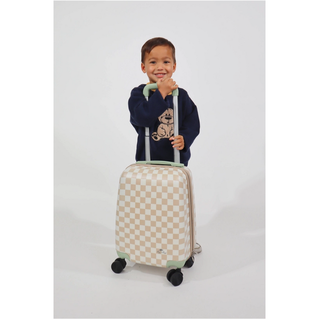 Itzy Ritzy Itzy Explorer Suitcase - Checker