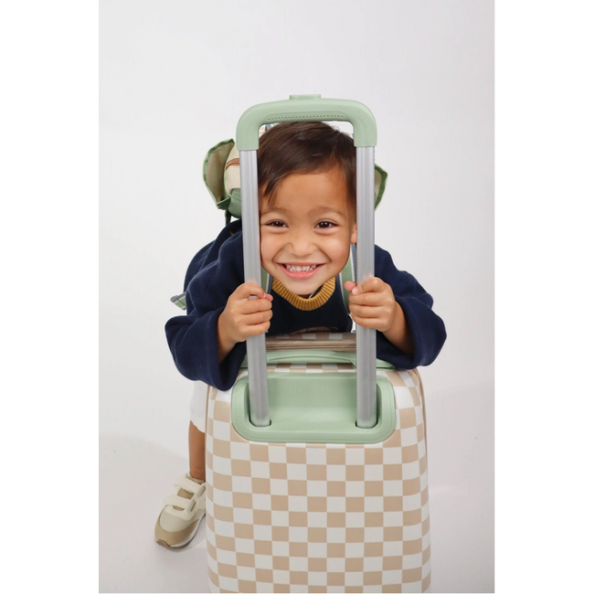 Itzy Ritzy Itzy Explorer Suitcase - Checker