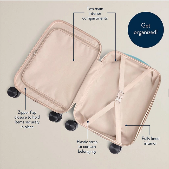 Itzy Ritzy Itzy Explorer Suitcase - Checker