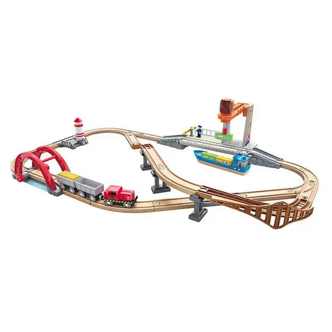 Hape - Sea & Rail Cargo Transportation Set E3790