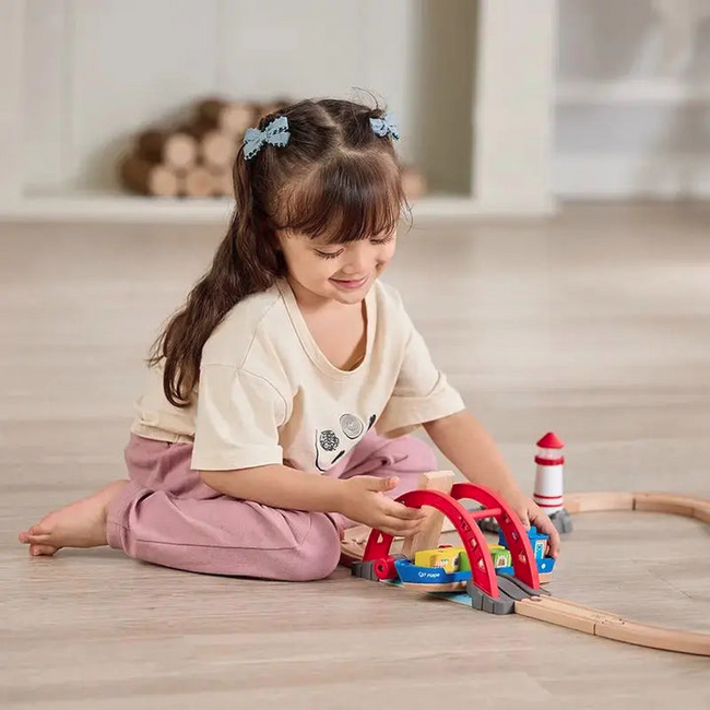 Hape - Sea & Rail Cargo Transportation Set E3790