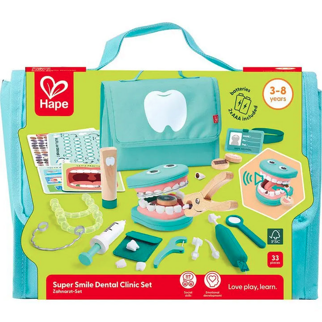 Hape - Super Smile Dental Clinic Set