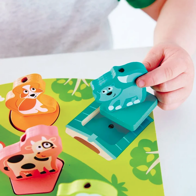 Hape - Farmyard Sound Puzzle E1614