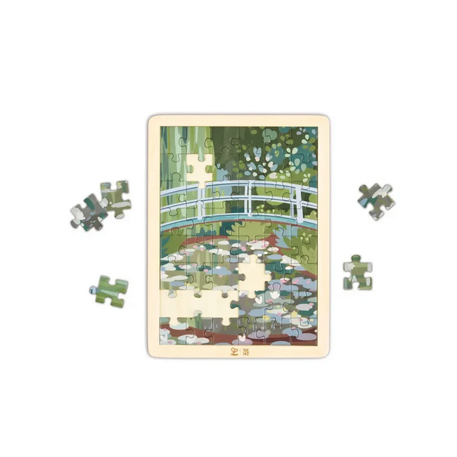 Hape - Met Monet Water-Lily Garden Puzzle