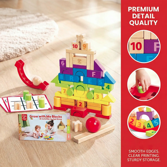 Hape - Grow With Me Blocks  E0533