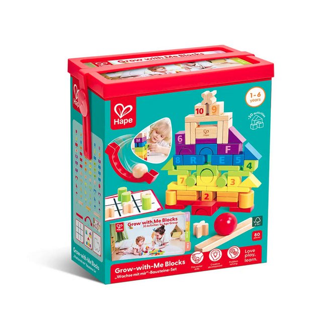 Hape - Grow With Me Blocks  E0533