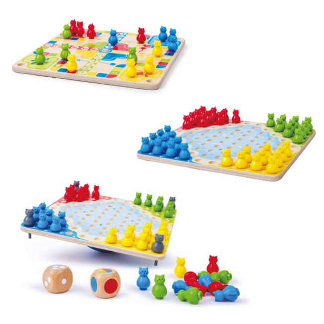 Hape - Wobbling Cat Island Game