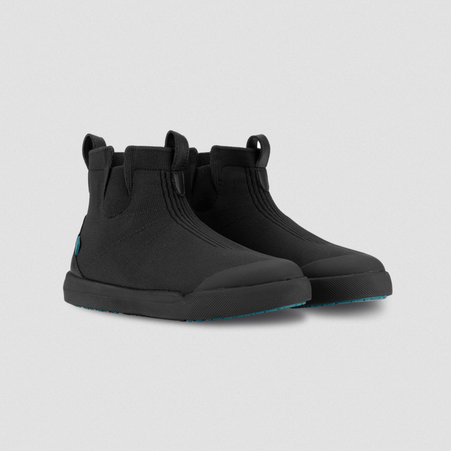 Vessi Vessi Kids Weekend Chelsea Boot - Asphalt Black on Black SHKCBBJ