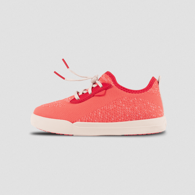 Vessi Vessi Kids Weekend Sneaker - Hyperpink/Shell SHW1HMC