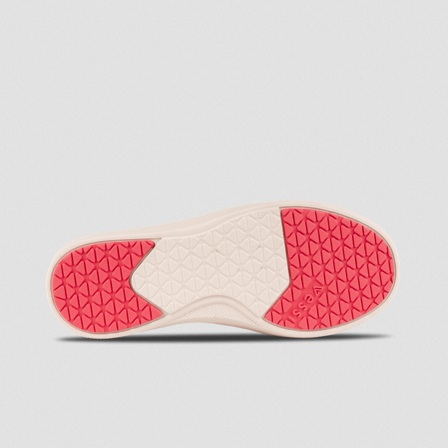 Vessi Vessi Kids Weekend Sneaker - Hyperpink/Shell SHW1HMC