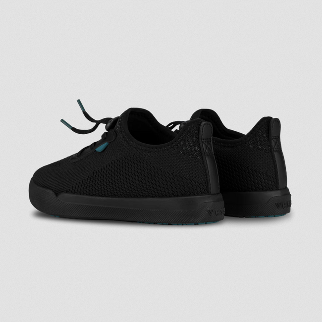 Vessi Vessi Kids Weekend Sneaker - Asphalt Black on Black SHW1ASJ