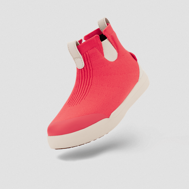 Vessi Vessi Kids Weekend Chelsea Boot - Hyperpink/Shell SHKCHMJ