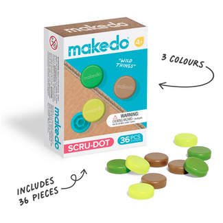MakeDo MakeDo Scru-Dot Wild Things