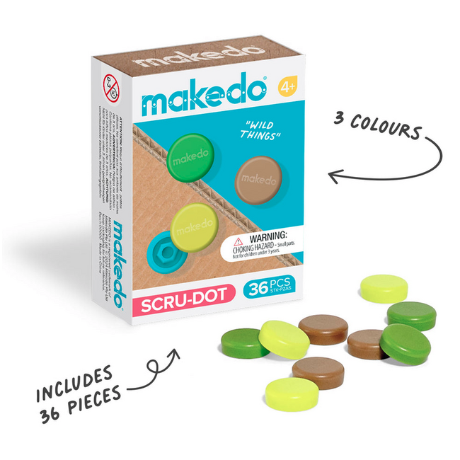 MakeDo MakeDo Scru-Dot Wild Things