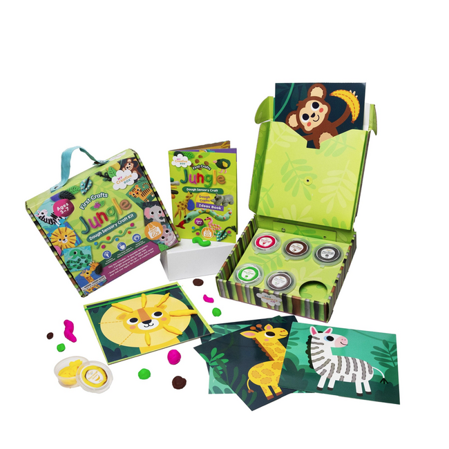 Connetix MCB Jungle Dough Sensory Craft Kit