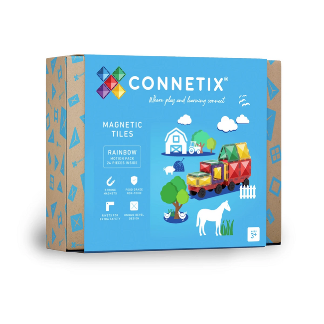 Connetix Connetix Rainbow Motion Pack 24pc