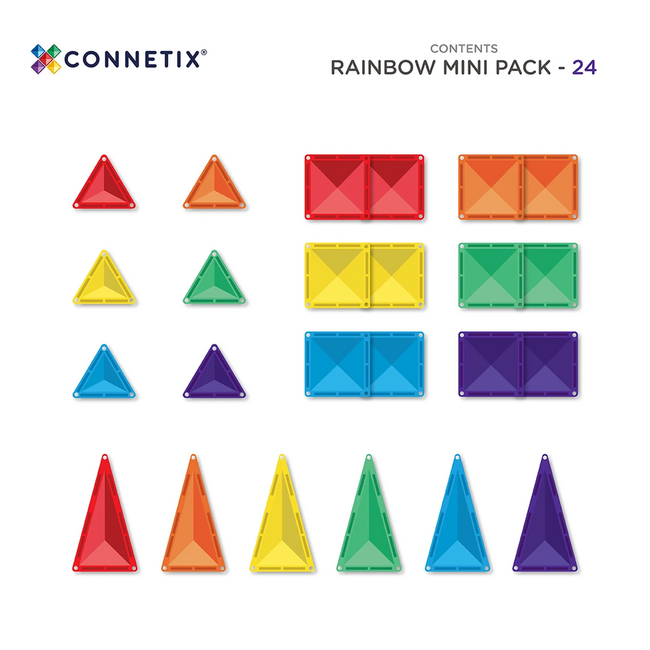Connetix Connetix Rainbow Mini Pack 32pc