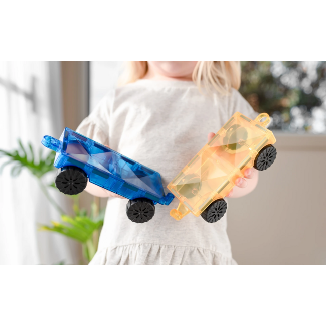 Connetix Connetix Rainbow Car Pack 2pc