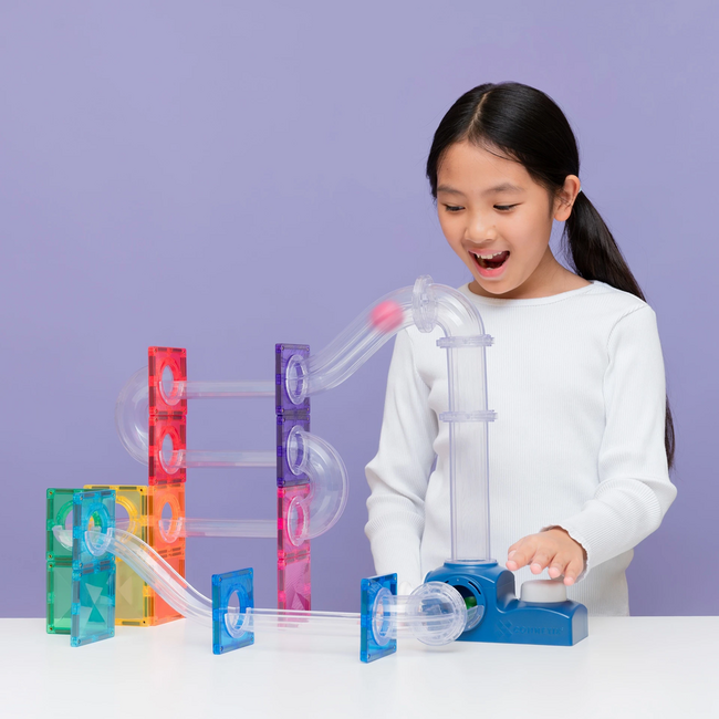 Connetix Connetix Ball Run Launcher Pack 47pc