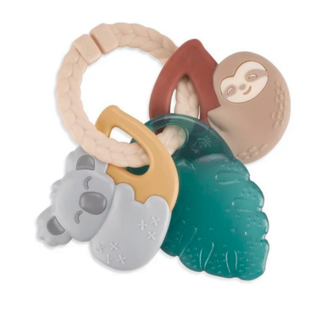 Itzy Ritzy Itzy Keys Texture Ring w/Teether & Rattle - Tropical