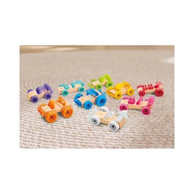 Hape - Whizzy Wheels Pack  Asst E6620