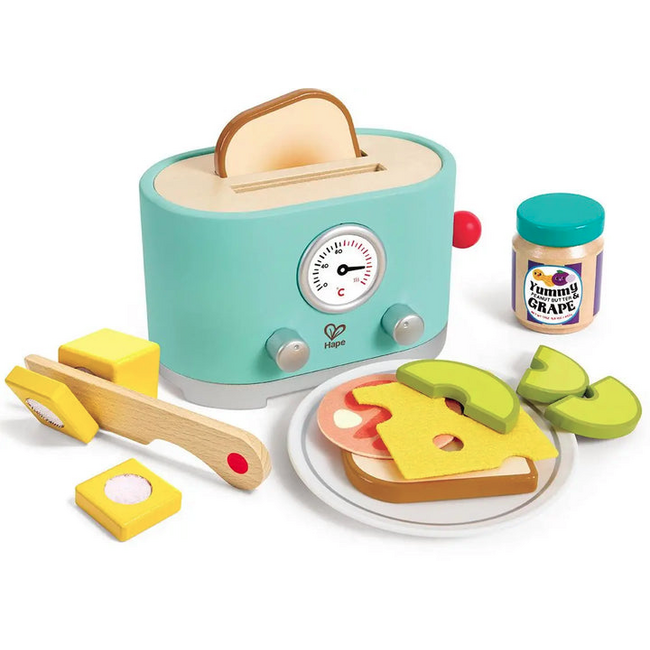 Hape - Ding & Pop-Up Toaster - E3215