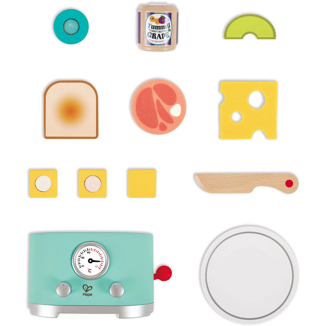 Hape - Ding & Pop-Up Toaster - E3215