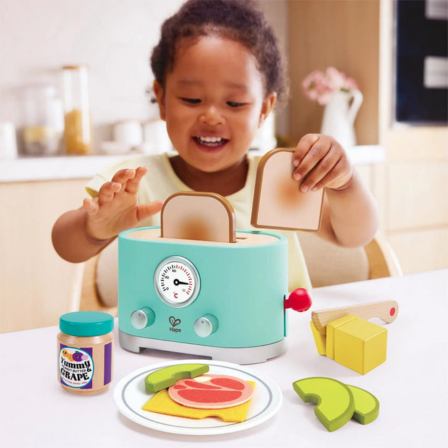 Hape - Ding & Pop-Up Toaster - E3215