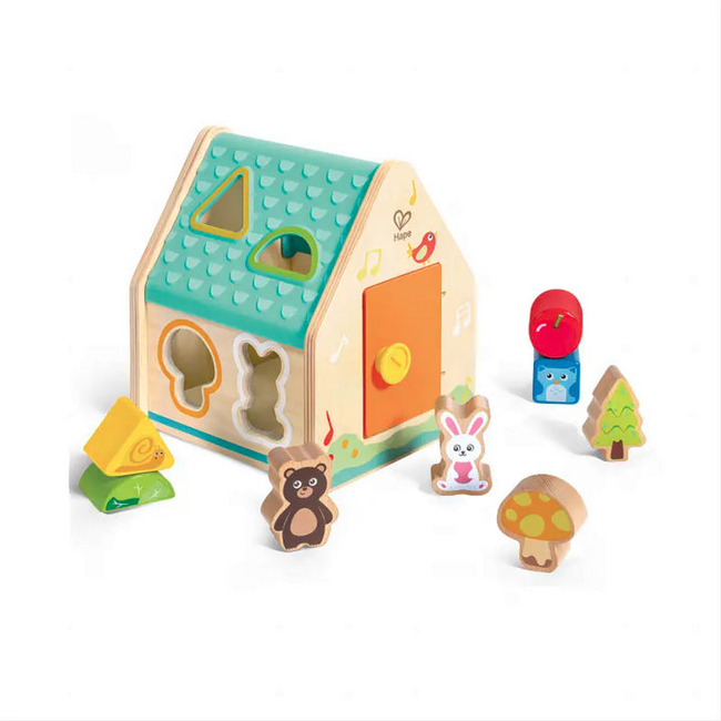 Hape - Critter House Shape Sorter E0515
