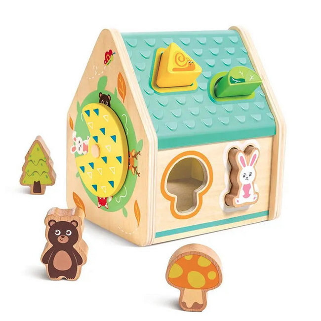 Hape - Critter House Shape Sorter E0515