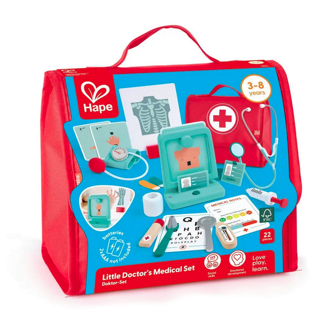 Hape - Little Doctor's Medical Set E3228