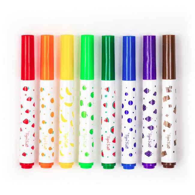 Tiger Tribe Tiger Tribe Scented Markers 8 Pk 70130